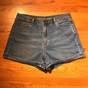 American eagle denim mom short